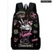 Kawaii Sanrio Kuromi Backpack Set For Students