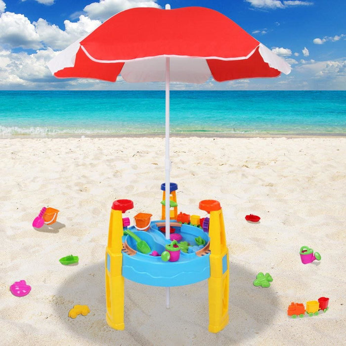 Keezi 26 Piece Kids Umbrella & Table Set