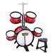 Keezi Kids 7 Drum Set Junior Drums Kit Musical Play Toys