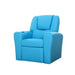 Keezi Kids Recliner Chair Blue Pu Leather Sofa Lounge Couch