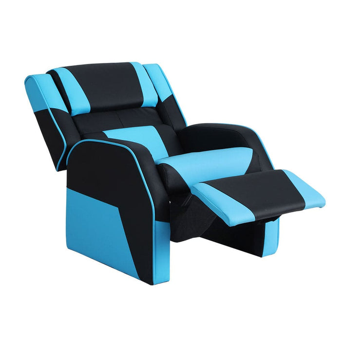 Keezi Kids Recliner Chair Pu Leather Gaming Sofa Lounge