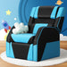 Keezi Kids Recliner Chair Pu Leather Gaming Sofa Lounge