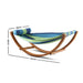 Keezi Kids Timber Hammock Bed Swing - Blue