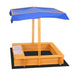 Keezi Outdoor Canopy Sand Pit