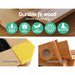 Keezi Wooden Outdoor Sand Box Set Pit- Natural Wood