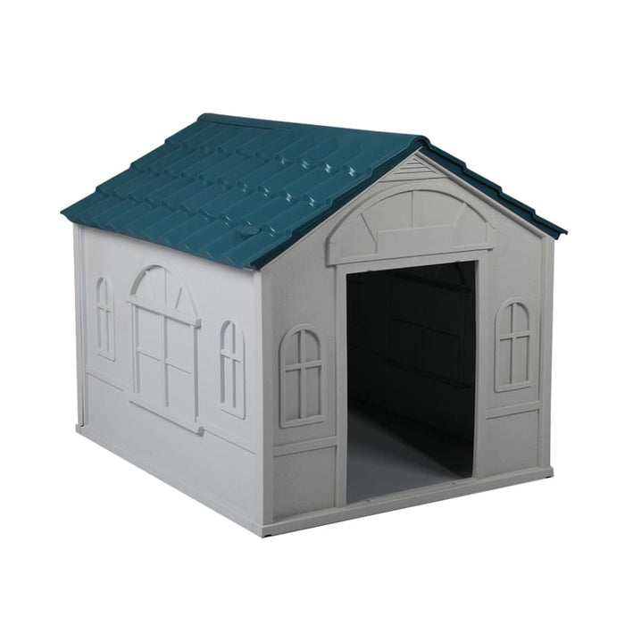 Dog Kennel Outdoor Indoor Pet Plastic Garden Large House