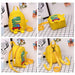 Kids Cartoon Dinosaur Backpack Anti Lost Bag