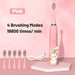 Kids Cartoon Electric Toothbrush with Replaceable Head