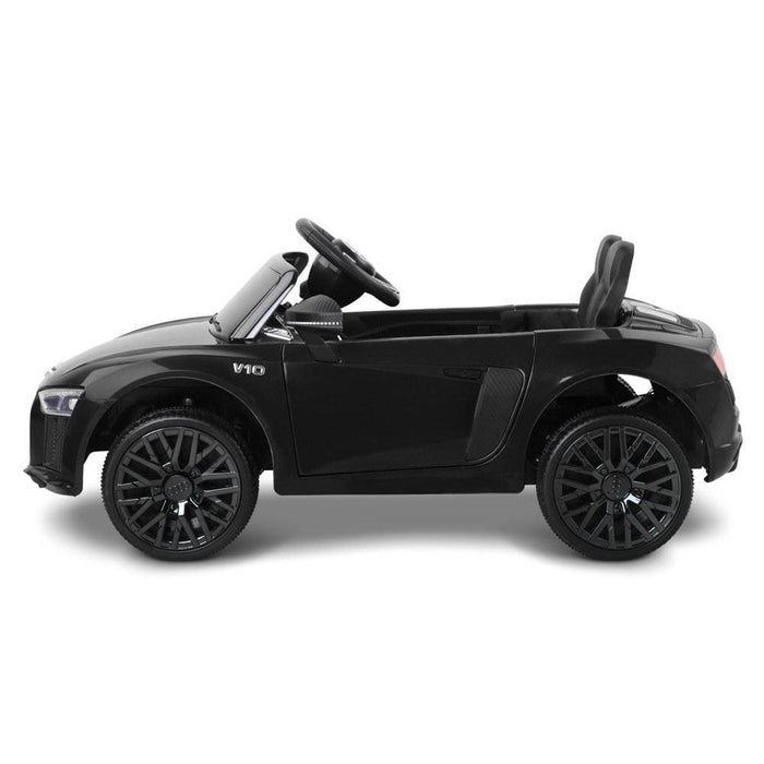 Kids Ride On Car Audi R8 Licensed Electric 12v Black