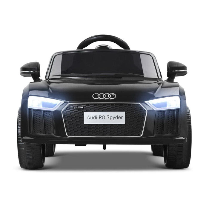 Kids Ride On Car Audi R8 Licensed Electric 12v Black