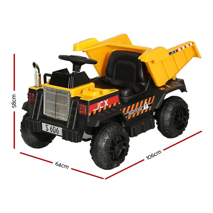 Kids Ride On Car Dumptruck 12v Electric Bulldozer Toys Cars