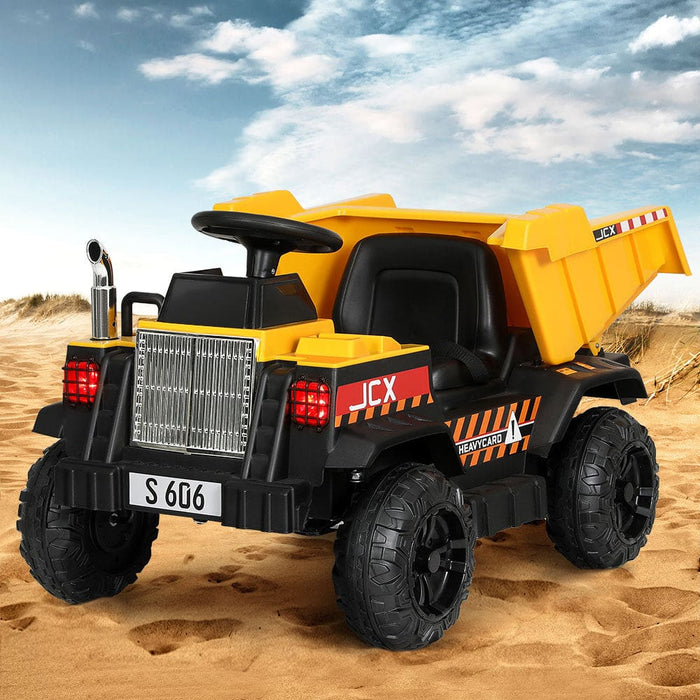 Kids Ride On Car Dumptruck 12v Electric Bulldozer Toys Cars