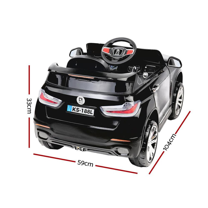 Kids Ride On Car Bmw X5 Inspired Electric 12v Black