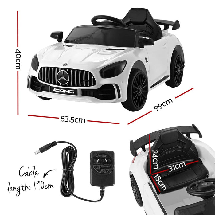 Kids Ride On Car Mercedes - benz Amg Gtr Electric Toy Cars