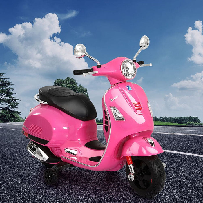 Kids Ride On Car Motorcycle Motorbike Vespa Licensed