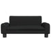 Kids Sofa Black 70x45x30 Cm Fabric Toklxit