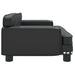 Kids Sofa Black 70x45x30 Cm Faux Leather Tokltbb