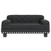 Kids Sofa Black 70x45x30 Cm Faux Leather Tokltbb