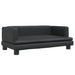 Kids Sofa Black 80x45x30 Cm Faux Leather Tokltox