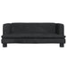 Kids Sofa Black 80x45x30 Cm Velvet Tokltbk