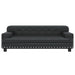 Kids Sofa Black 90x53x30 Cm Faux Leather Toklxni