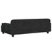 Kids Sofa Black 90x53x30 Cm Velvet Toklxnt