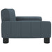 Kids Sofa Dark Grey 70x45x30 Cm Fabric Toklxib