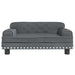 Kids Sofa Dark Grey 70x45x30 Cm Velvet Toklxkp