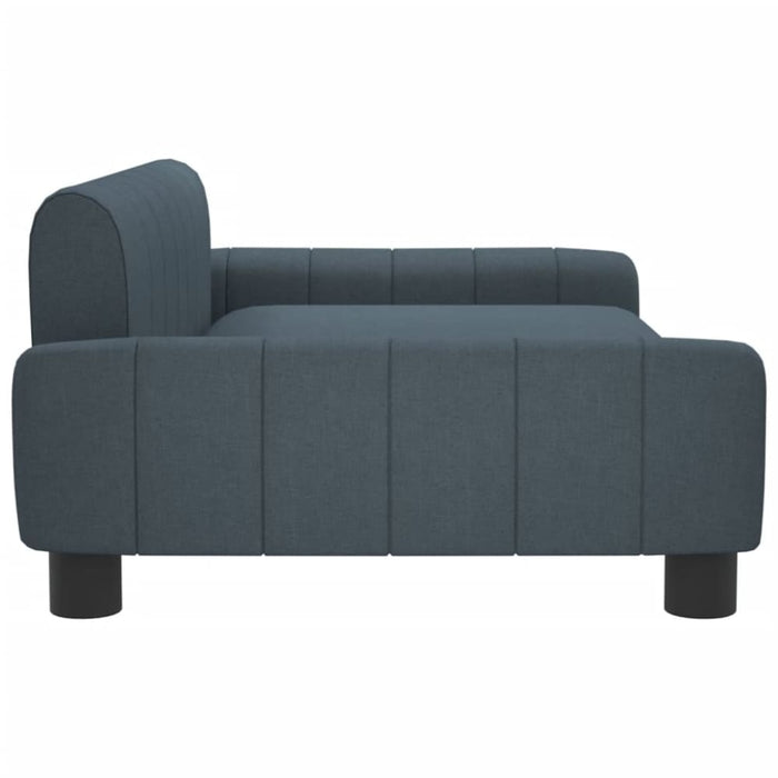 Kids Sofa Dark Grey 90x53x30 Cm Fabric Toklxpk