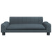 Kids Sofa Dark Grey 90x53x30 Cm Fabric Toklxpk