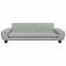 Kids Sofa Light Grey 100x54x33 Cm Velvet Tokltnb