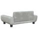 Kids Sofa Light Grey 70x45x33 Cm Velvet Tokltni