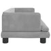 Kids Sofa Light Grey 80x45x30 Cm Velvet Tokltbl