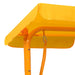 Kids Swing Bench Yellow 115x75x110 Cm Fabric Anbkn