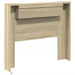 King Single Size Headboard Cabinet With Led Sonoma Oak