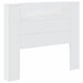 King Single Size Headboard Cabinet With Led White