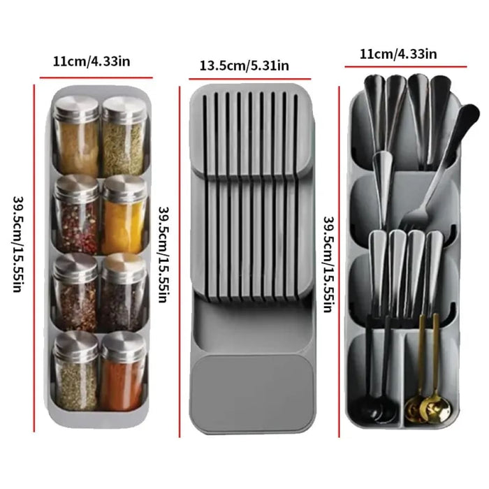 Kitchen Cutlery Storage Tray