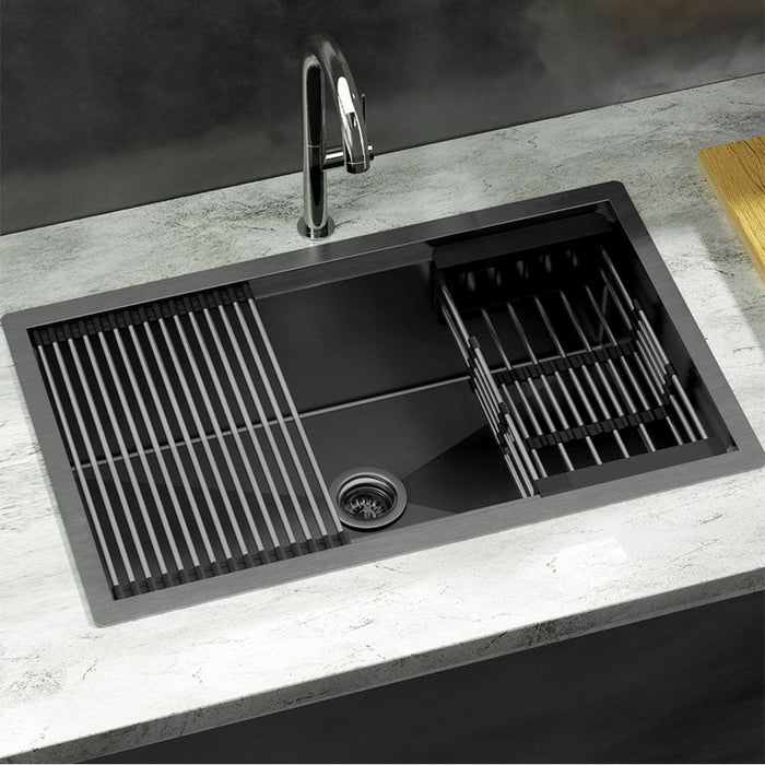 Kitchen Sink Stainless Steel 70x45cm Single Bowel