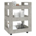 Kitchen Trolley Concrete Grey 60x45x80 Cm Engineered Wood