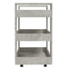 Kitchen Trolley Concrete Grey 60x45x80 Cm Engineered Wood