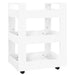 Kitchen Trolley White 60x45x80 Cm Engineered Wood Nolnol