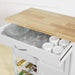 Kitchen Trolley With Wine Racks Portable Workbench