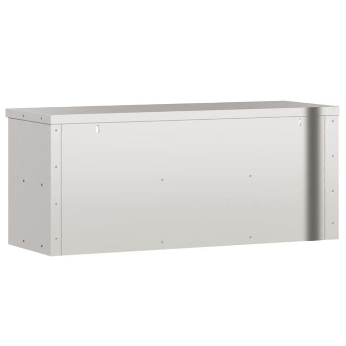 Kitchen Wall Cabinet With Shelf Stainless Steel Tilaap