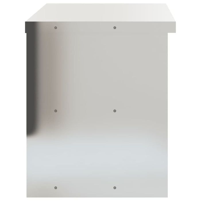 Kitchen Wall Cabinet With Shelf Stainless Steel Tilaap