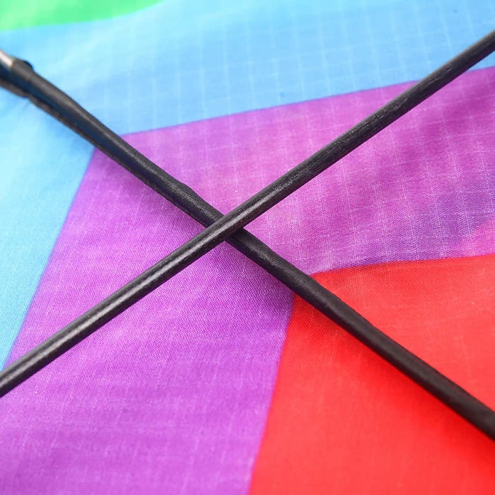 Kite Delta Rainbow Coloring Easy To Fly Huge Kites For Kids