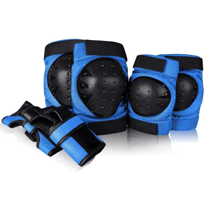 Knee Elbow Pads With Wrist Guards Protective Gear Set