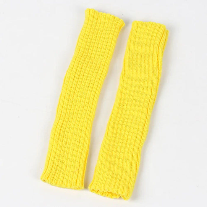 Knit Wool Arm Warmers