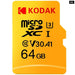 Kodak Micro Sd Card Memory Class 10 64gb U3 4k High Speed