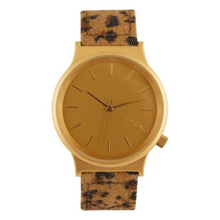 Komono Kom-w1802 Unisex Quartz Watch Golden 37 Mm