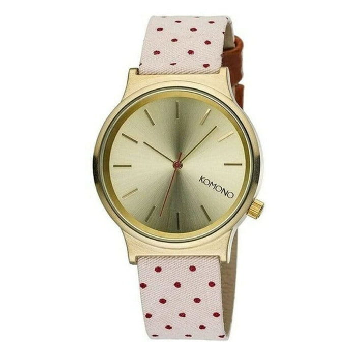 Komono Kom-w1837 Unisex Quartz Watch Golden 34 Mm